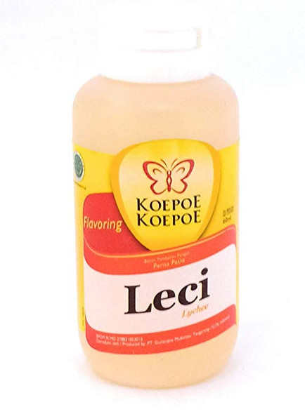 Koepoe-koepoe Lychee (Leci) Flavour Enhancer, 60ml