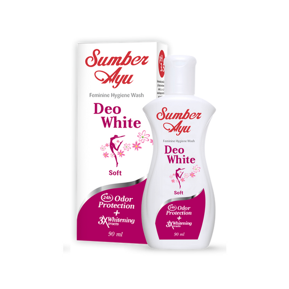 Sumber Ayu Feminie Wash Deo White Soft, 90 ml