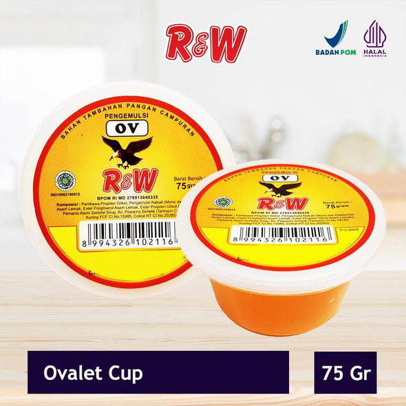Rajawali R&W Ovalet Emulsifier, 75gr