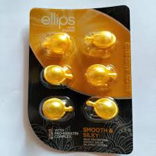 Ellips Hair Vitamin (Pro Keratin Complex) - Smooth & Silky, 6 Blister (@ 6 Capsule)