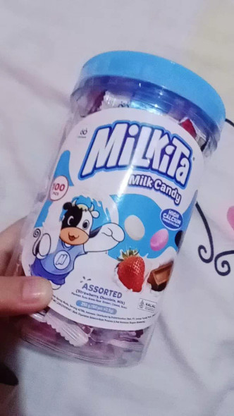 Milkita Permen Susu Assorted Jar
