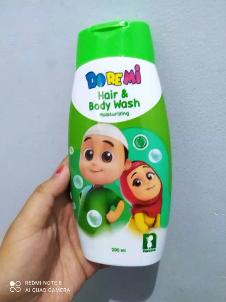 Do Re Mi Hair & Body Wash Moisturizing, 200ml