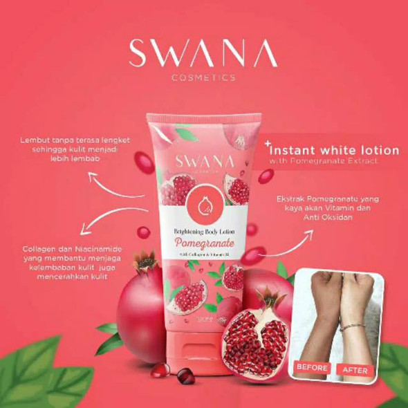 Hanasui Swana Pomegranate Body Lotion, 100 ml