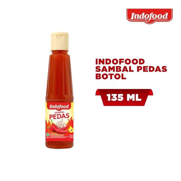 Indofood Sambal Pedas Manis - Sweet Hot Sauce, 135 ml