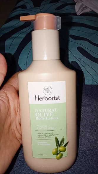 Herborist Natural Olive Body Lotion, 200gr