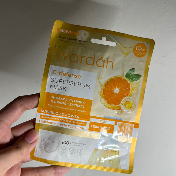 Wardah C-Defense Superserum Mask, 20ml