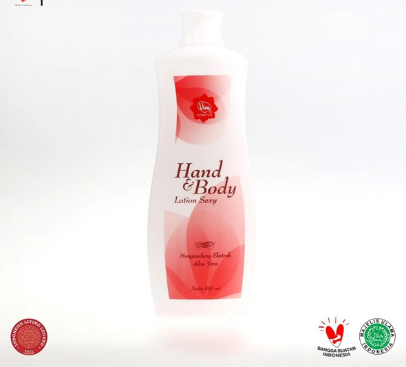 Viva Hand & Body Lotion Sexy, 550 ml
