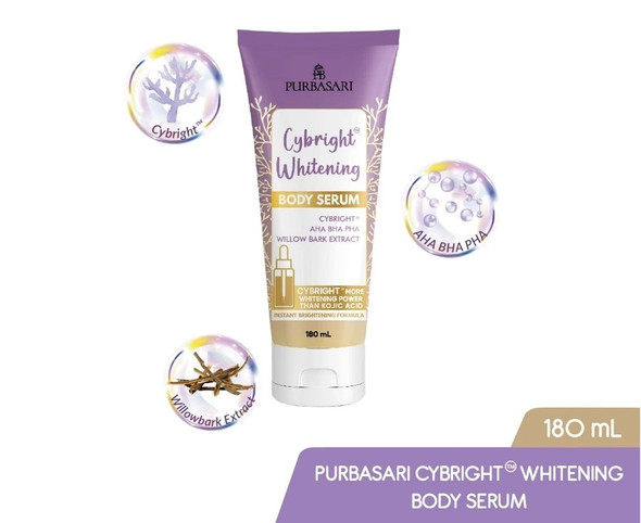 Purbasari Cybright Whitening Body Serum, 180 ml Purbasari Cybright Whitening Body Serum, 180 ml