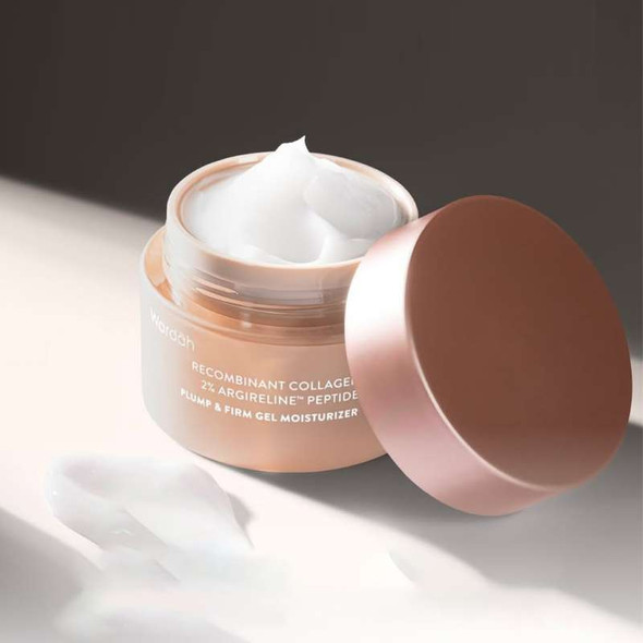 Wardah Recombinant Collagen 2% Argireline Peptide Plump & Firm Gel Moisturizer, 30gr Wardah Recombinant Collagen 2% Argireline Peptide Plump & Firm Gel Moisturizer, 30gr