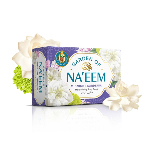 Garden of Naeem Midnight Gardenia Bar Soap, 75gr