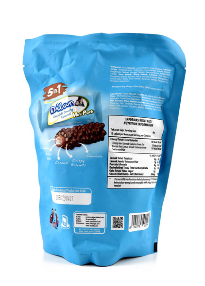 Dilan Chocolate Crunchy Caramel Mini, 95gr Dilan Chocolate Crunchy Caramel Mini, 95gr
