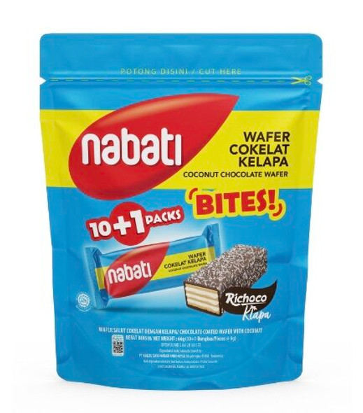 Nabati Richoco Coconut Chocolate Wafers, 66gr (@6gr x 11 pcs) Nabati Richoco Coconut Chocolate Wafers, 66gr (@6gr x 11 pcs)