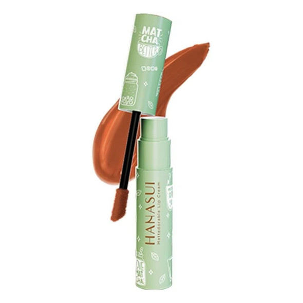 Hanasui Mattedorable Lip Cream Matcha Latte 03 Matchaciano, 4g