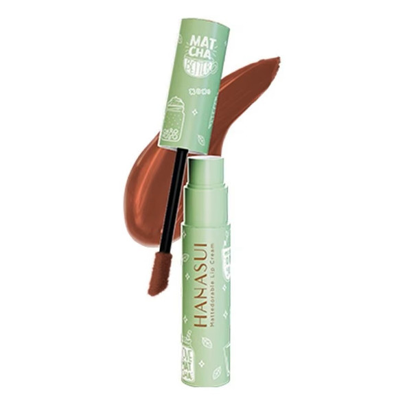 Hanasui Mattedorable Lip Cream Matcha Latte 06 Matchachoco, 4g