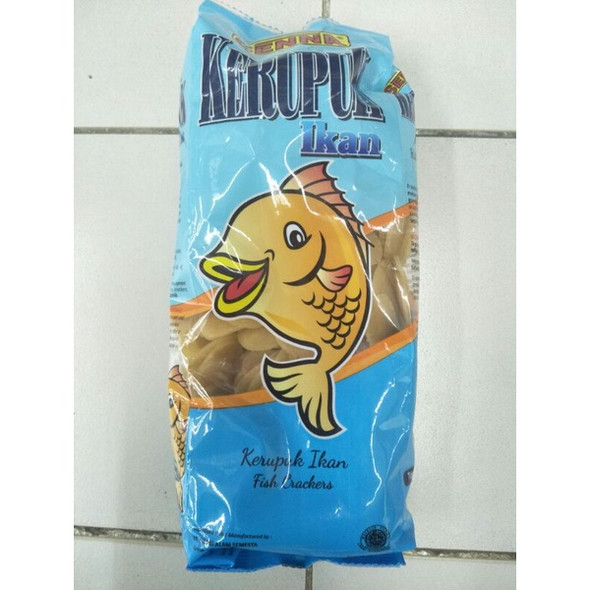 Senna Kerupuk Ikan Deluxe (Fish Crackers), 380gr Senna Kerupuk Ikan Deluxe (Fish Crackers), 380gr