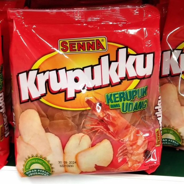 Senna Krupukku Kerupuk Udang (Shrimp Crackers), 500gr Senna Krupukku Kerupuk Udang (Shrimp Crackers), 500gr