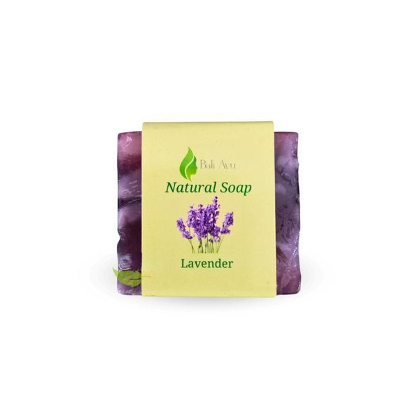 Bali Ayu Nature Natural Soap Texture / Aromatherapy Soap (Lavender), 50g Bali Ayu Nature Natural Soap Texture / Aromatherapy Soap (Lavender), 50g