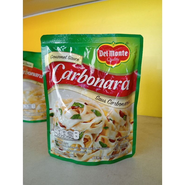 Del Monte Carbonara Sauce, 180gr Del Monte Carbonara Sauce, 180gr