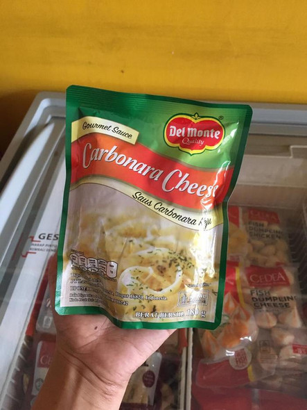 Del Monte Carbonara Cheese, 180gr Del Monte Carbonara Cheese, 180gr