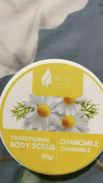 Bali Ayu Nature Body Scrub Chamomile, 100g