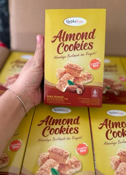 Kartika Toast Almond Cookies, 51gr