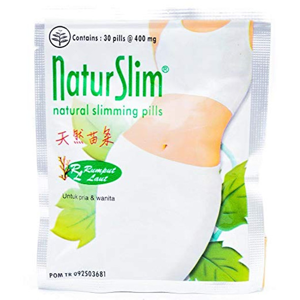 NaturSlim (Natur Slim) Natural Slimming Pills for Men and Women, 1 box (12 packs)