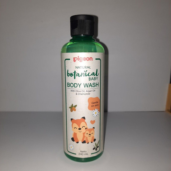 PIGEON Botanical Baby Body Wash, 240ml
