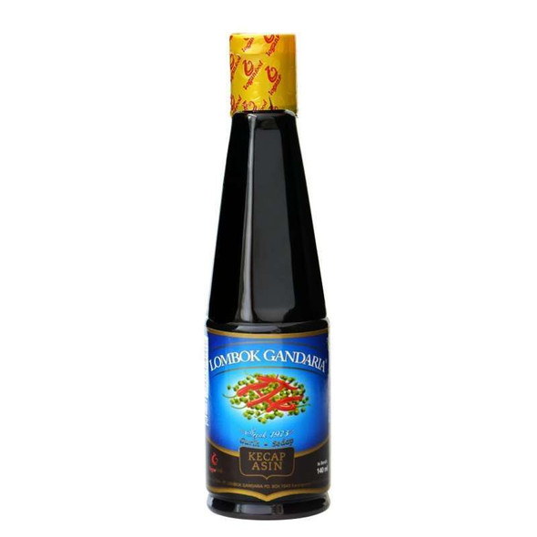 Lombok Gandaria Kecap Asin Botol PET ( Soy Sauce), 135ml