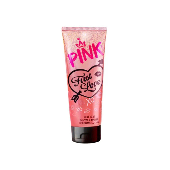 Pink Skin First Love Glow & Moist Perfume Body Serum, 180ml