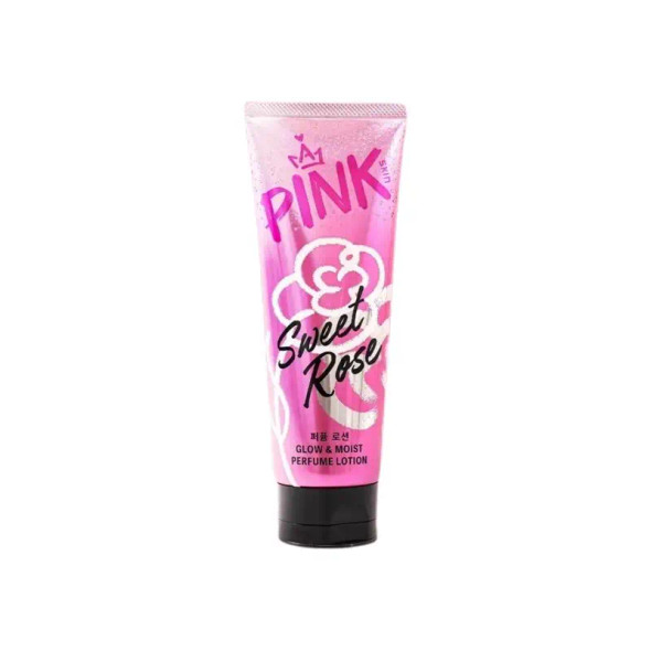 Pink Skin Sweet Rose Glow & Moist Perfume Body Serum, 180ml