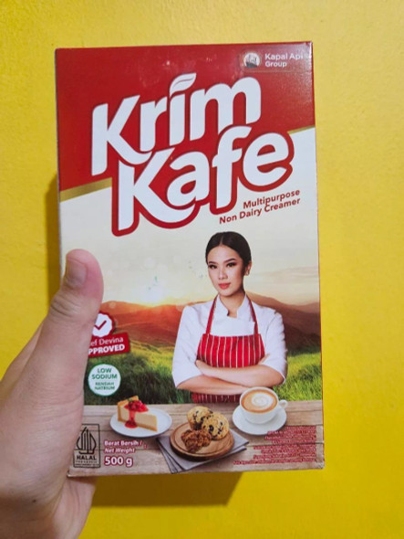Kapal Api Krim Kafe, 500gr