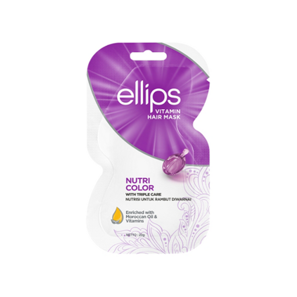 Ellips Hair Mask - Nutri Color, 20 Gram (Pack of 6)