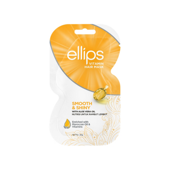 Ellips Hair Mask - Smooth & Shiny, 20 Gram (Pack of 6)