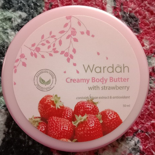 Wardah Creamy Body Butter With Strawberry, 50ml