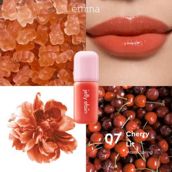 Emina Jelly Stain 07 Cherry Lit, 3gr