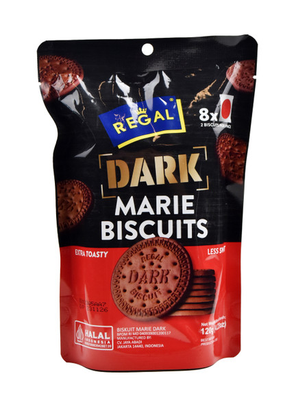 Regal Marie Biscuits Dark Pouch, 120gr