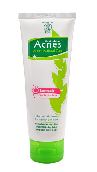Acnes Natural Care Complete White Face Wash, 100gr