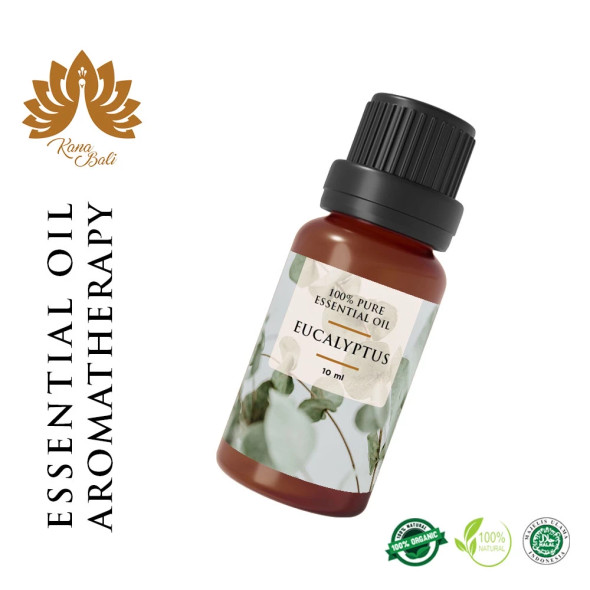Kana Bali Eucalyptus Pure Essential Oil, Aromatherapy & Diffuser, 10ml