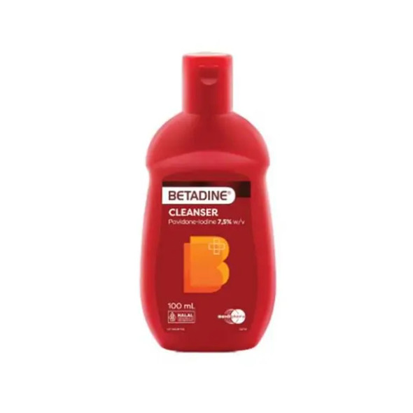 Betadine Skin Cleanser Liquid Soap, 100ml