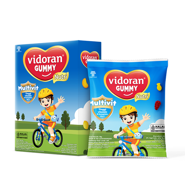 Vidoran Gummy Nutri Multivitamin, 54gr