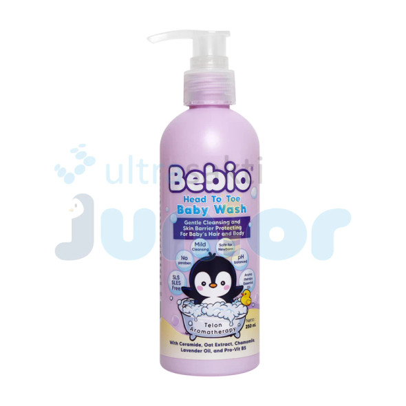 Bebio Head To Toe Baby Wash, 250ml