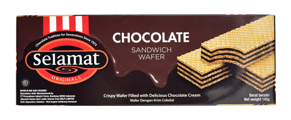 Selamat Wafer Chocolate Cream, 145gr