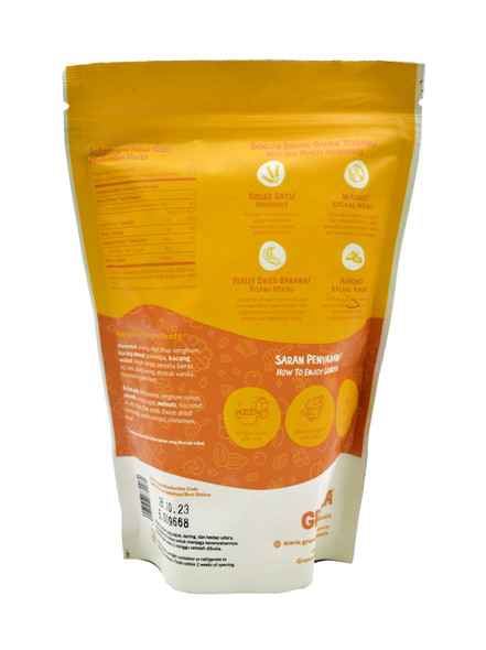 Granova Granola Banana Nut, 100gr