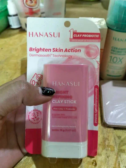 Hanasui Clay Stick Mask Bright Refining, 19gr