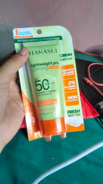 Hanasui Sunscreen Lightweight Pro Calming SPF 50 PA++++, 30ml
