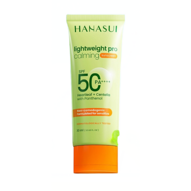 Hanasui Sunscreen Lightweight Pro Calming SPF 50 PA++++, 30ml