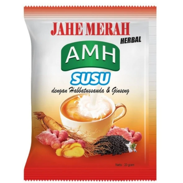 AMH Red Ginger Milk, 210gr (@21gr x 10ct)