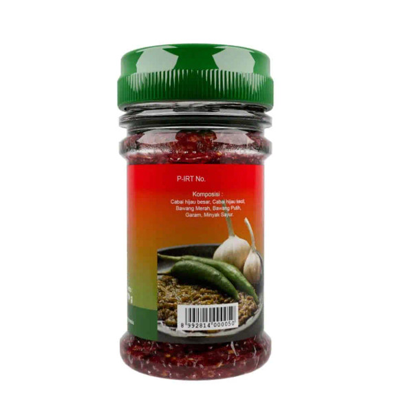 Enak Eco Sambal Lombok Ijo, 150gr