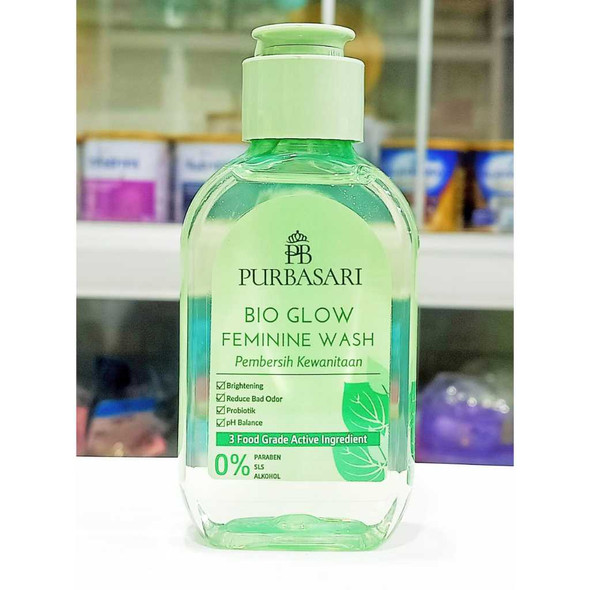 Purbasari Bio Glow Feminine Wash, 60 ml