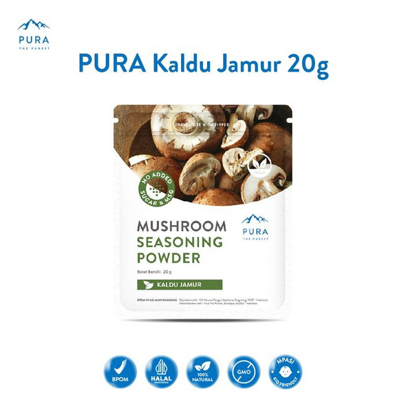 Pura Mushroom Broth Seasoning, 20gr